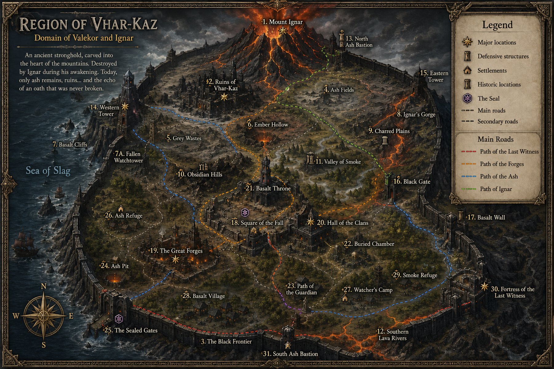 Map of Vhar-Kaz