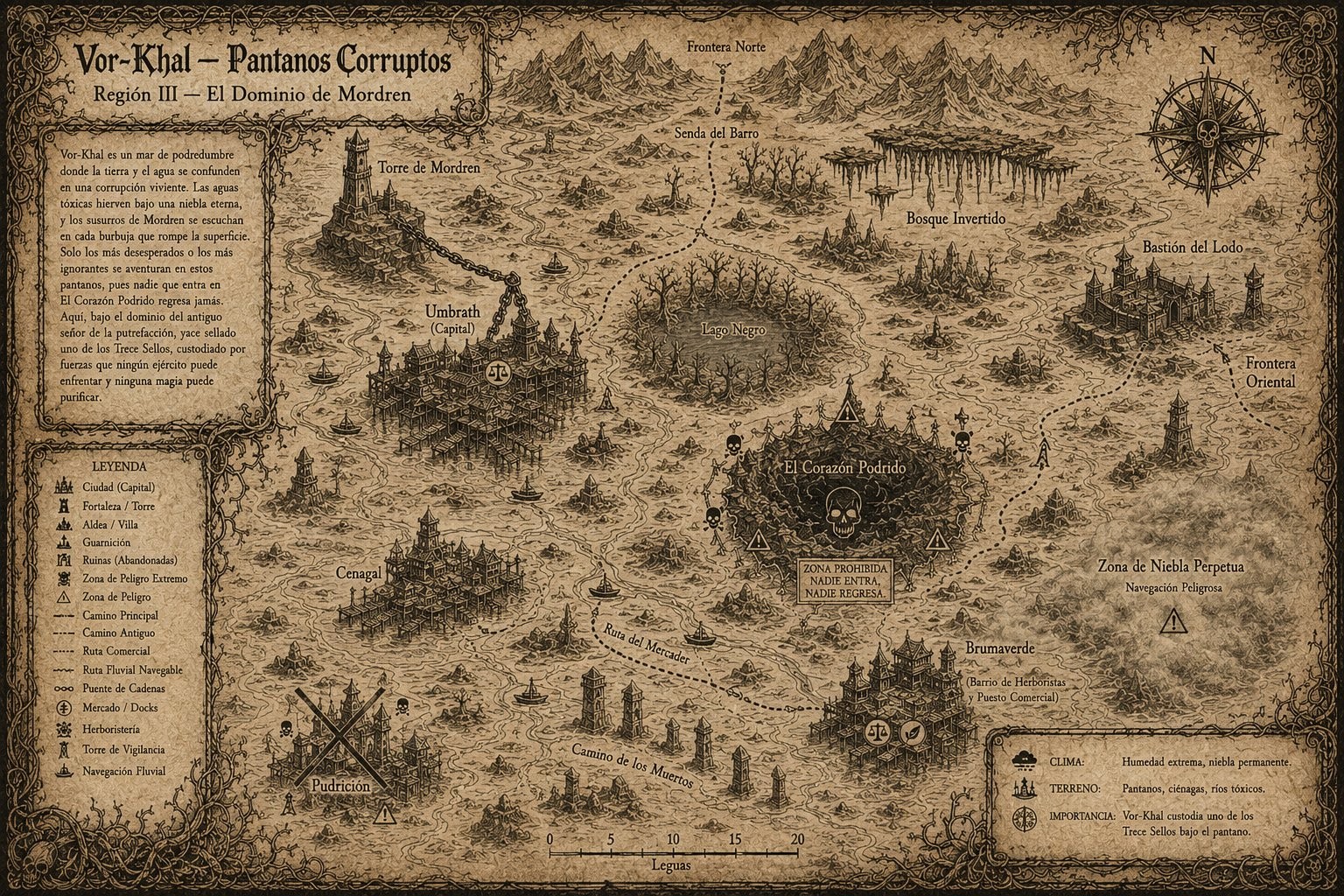 Map of Vor-Khal